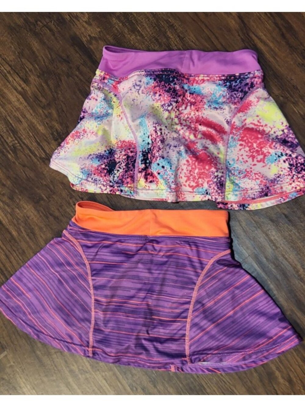 Lot of 2 Champion Athletic Skorts Size 7/8 Tennis racquetball activewear